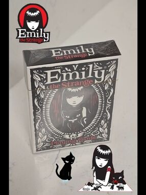 Emily The Strange Playing Cards NWT